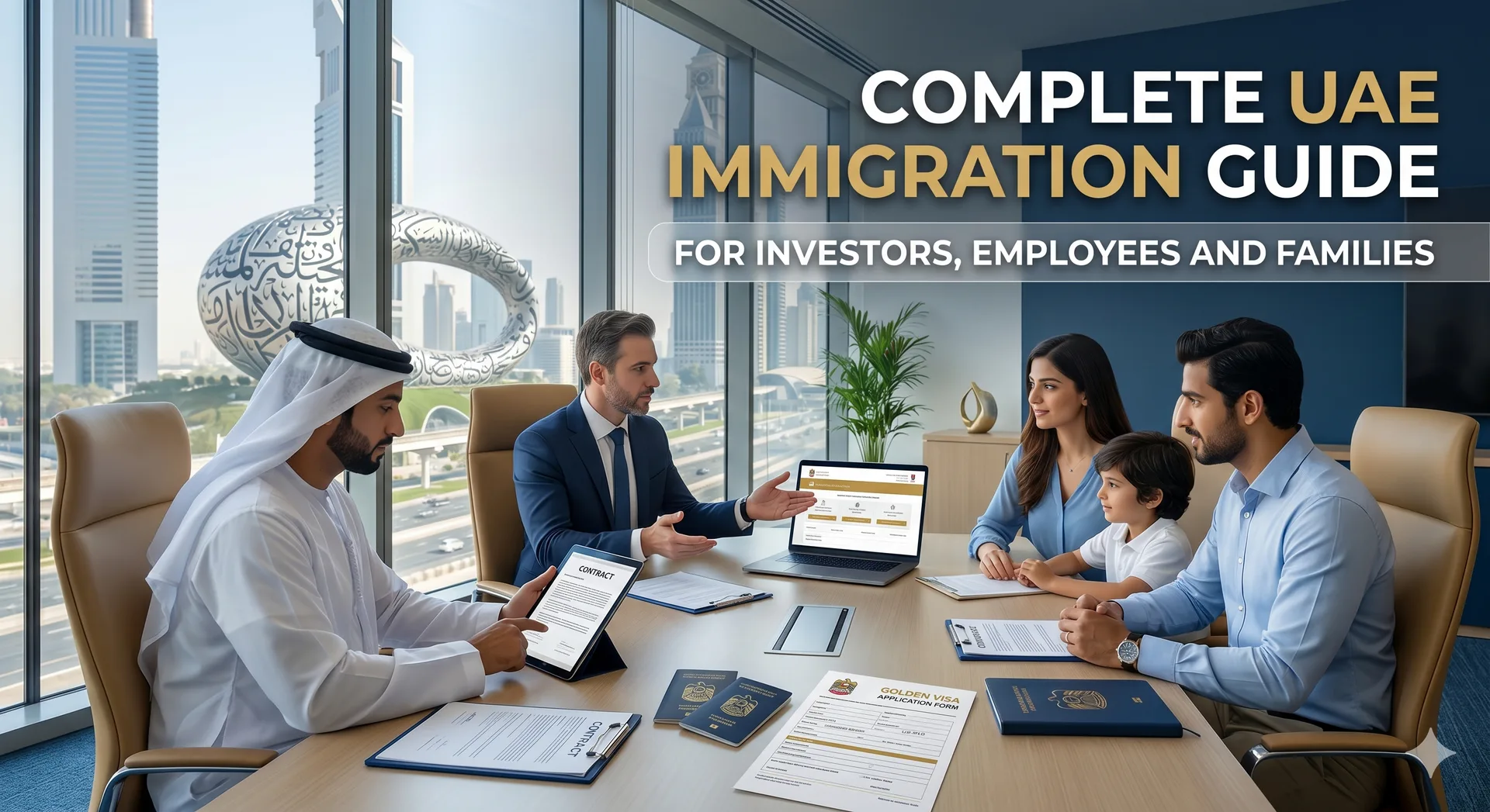 Complete UAE Immigration Guide for Investors, Employees and Families