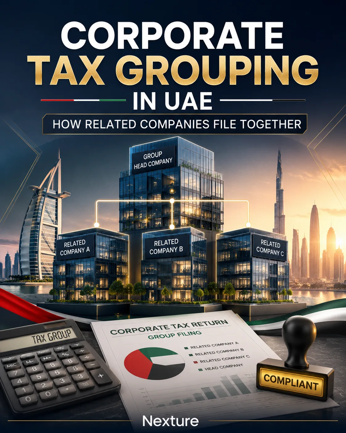 Corporate Tax Grouping in UAE: How Related Companies File Together