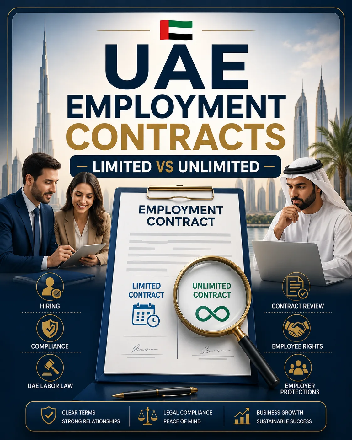 Employment Contract Types in UAE: Limited vs Unlimited Explained