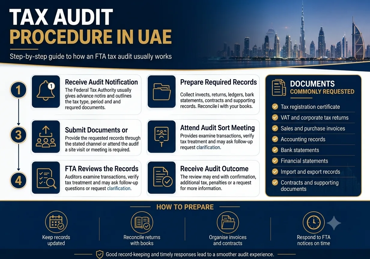 Tax Audit in UAE: Procedure & How to Prepare