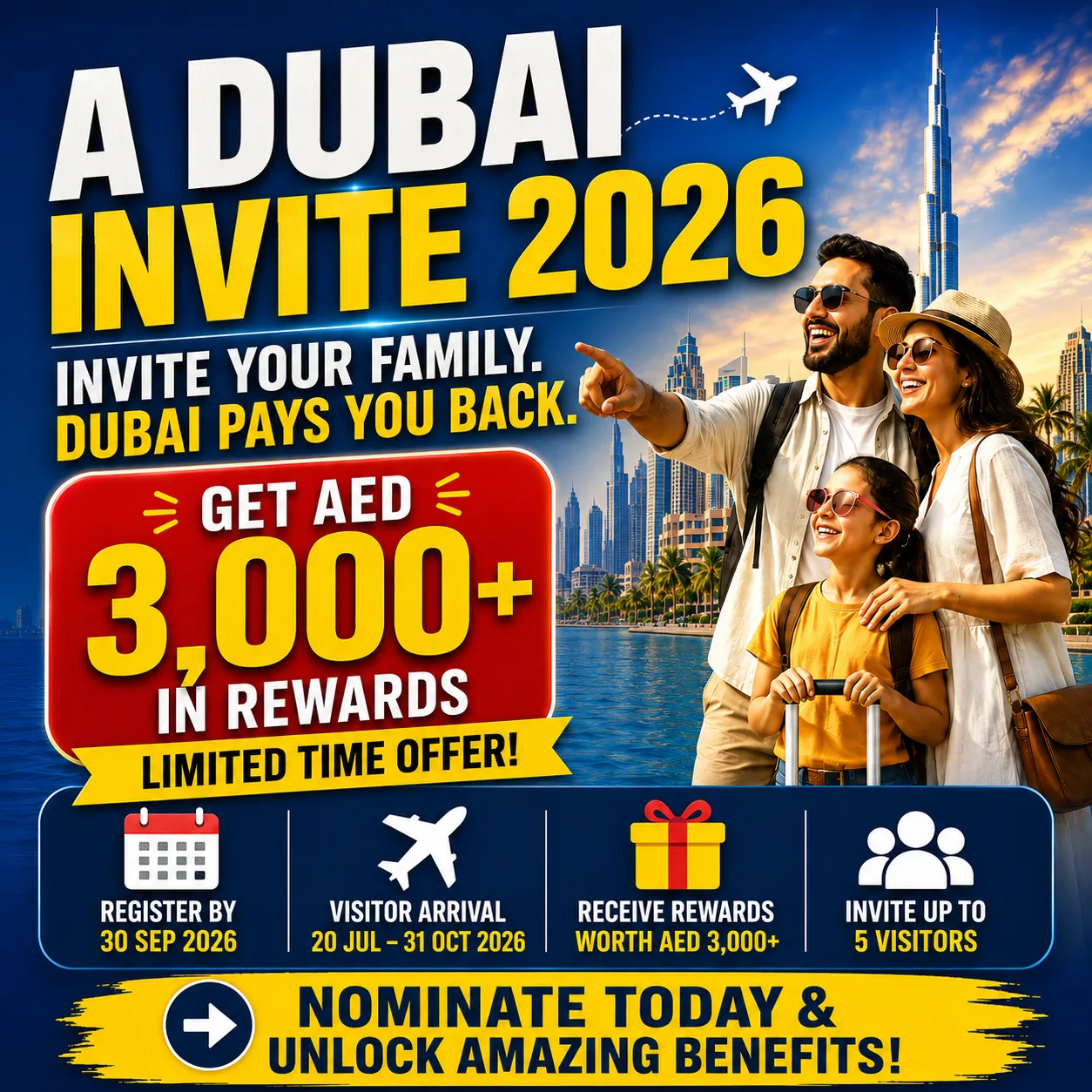 A Dubai Invite 2026: How UAE Residents Can Get AED 3,000+ in Rewards