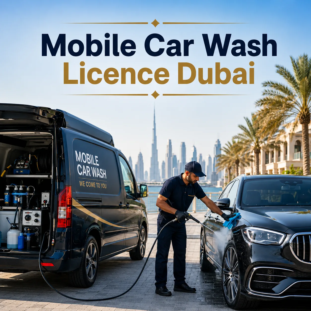 How to Get a Mobile Car Wash Licence in Dubai: Requirements, Approvals and Cost