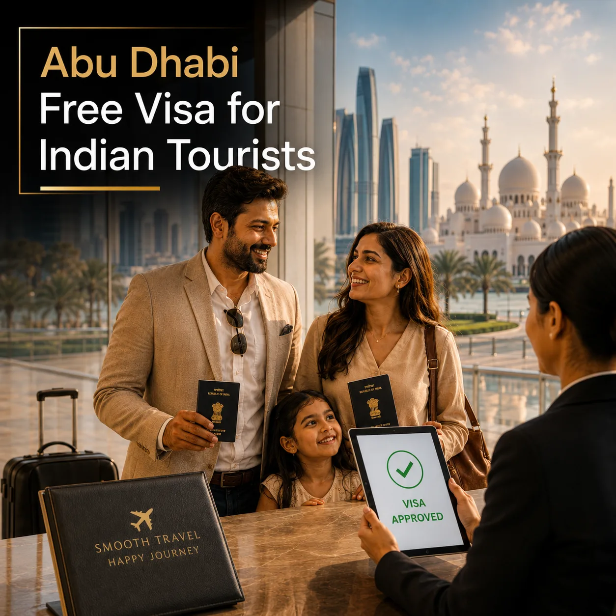 Abu Dhabi Free Visa for Indian Tourists: Eligibility, Dates and How to Get It