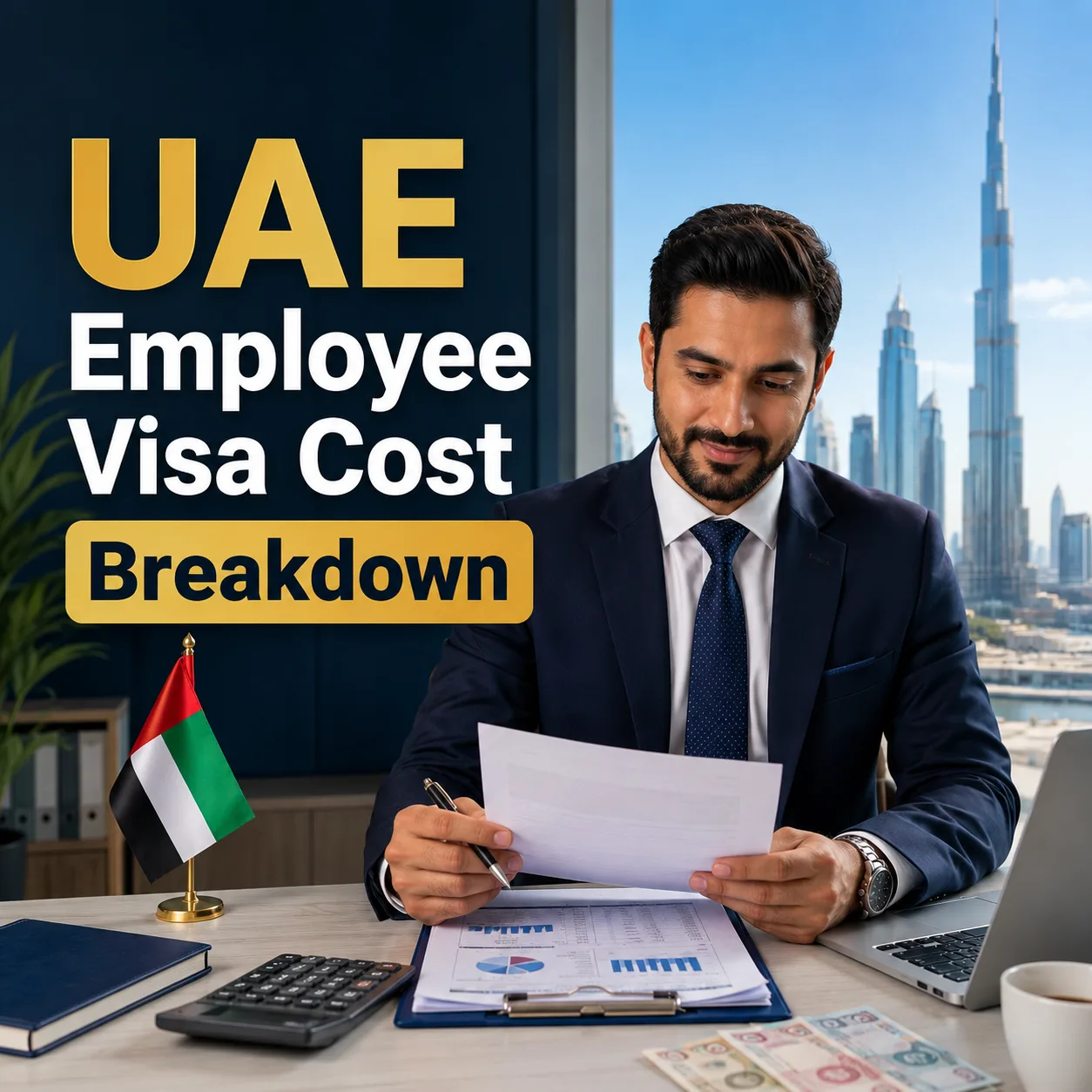 UAE Employee Visa Cost Breakdown