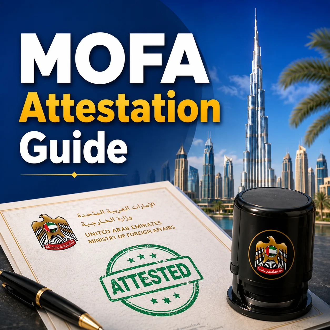 MOFA Attestation in UAE: Complete Guide