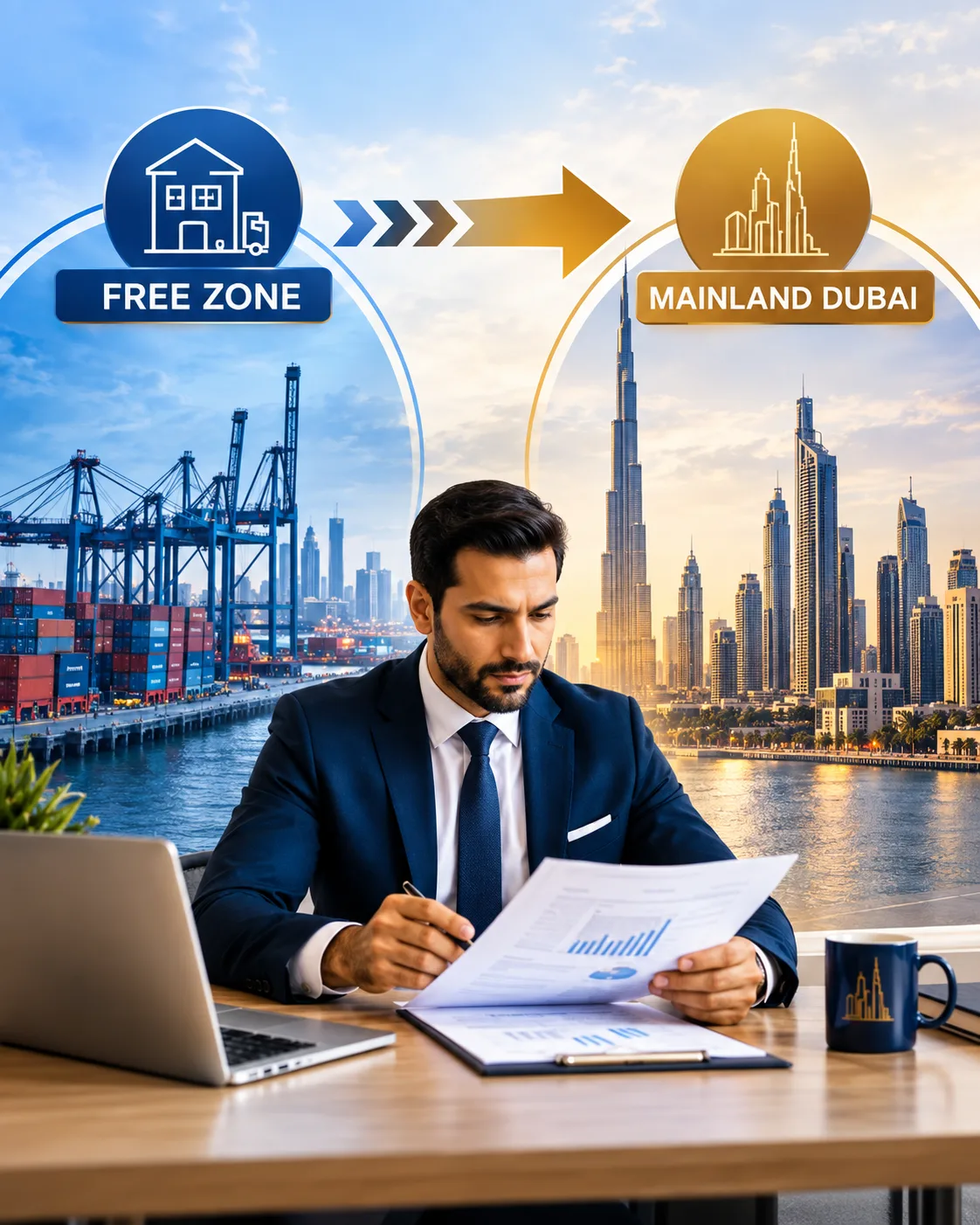 How to Move a Free Zone Company to Dubai Mainland