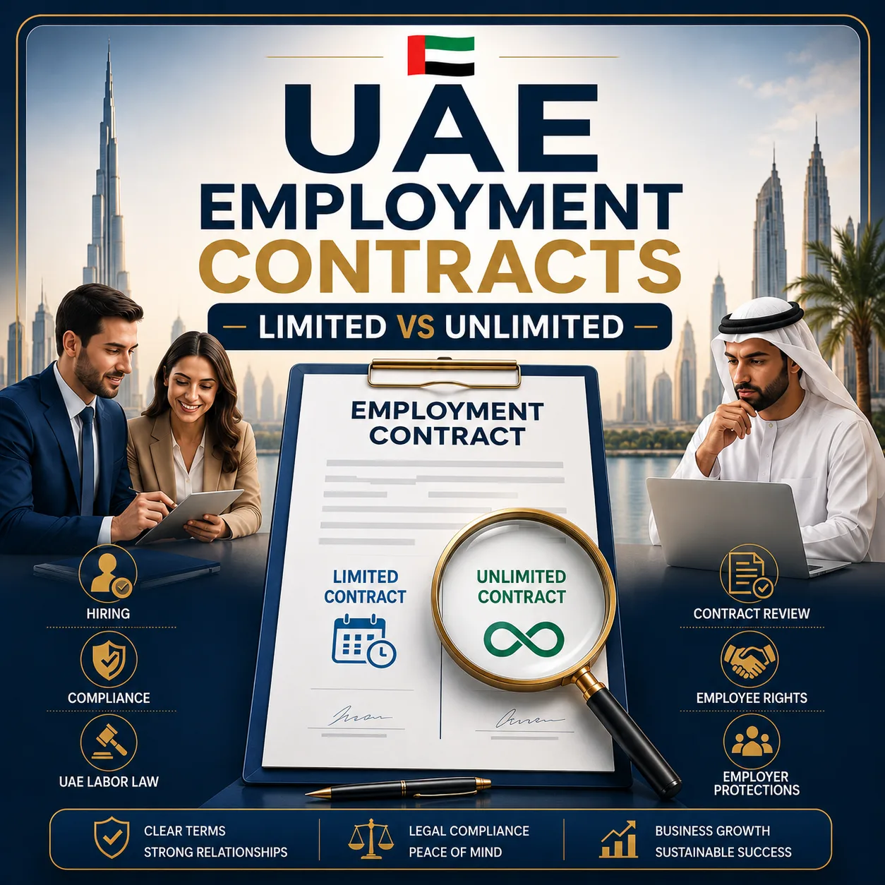 Employment Contract Types in UAE: Limited vs Unlimited Explained
