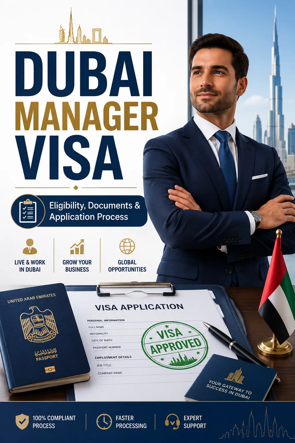 Dubai Manager Visa: Eligibility, Documents and Application Process