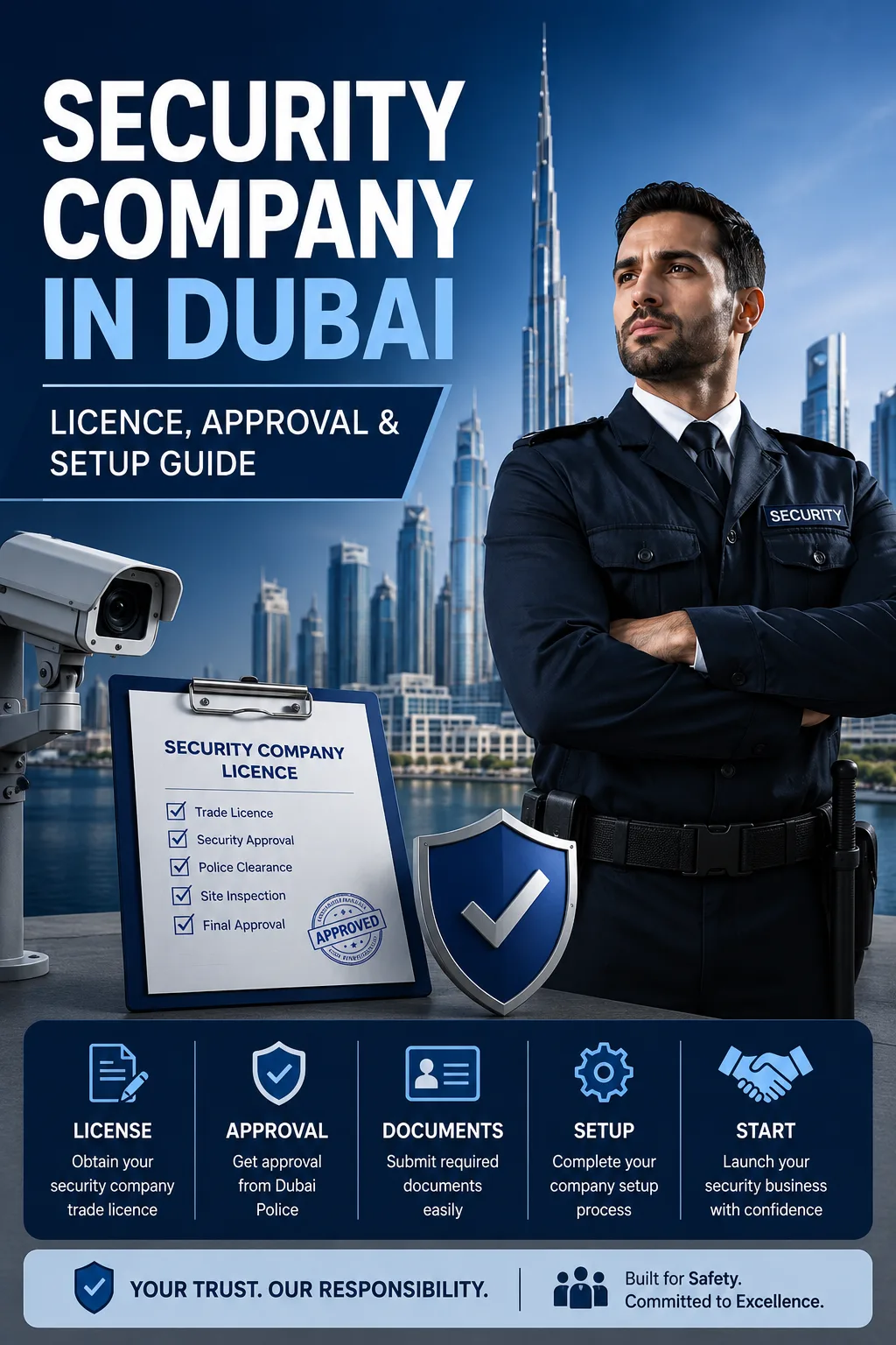 Security Company in Dubai: Licence, Approval and Setup Guide
