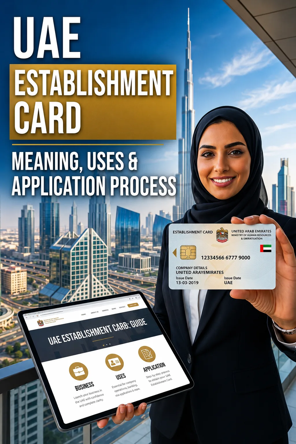 Establishment Card in UAE: Meaning, Uses and Application Process