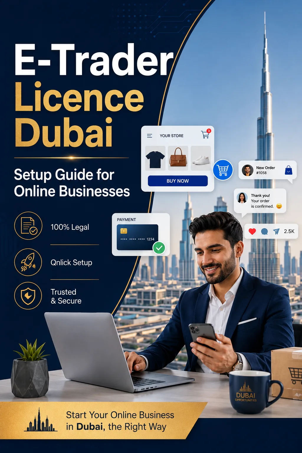 E-Trader Licence Dubai: Setup Guide for Online Businesses