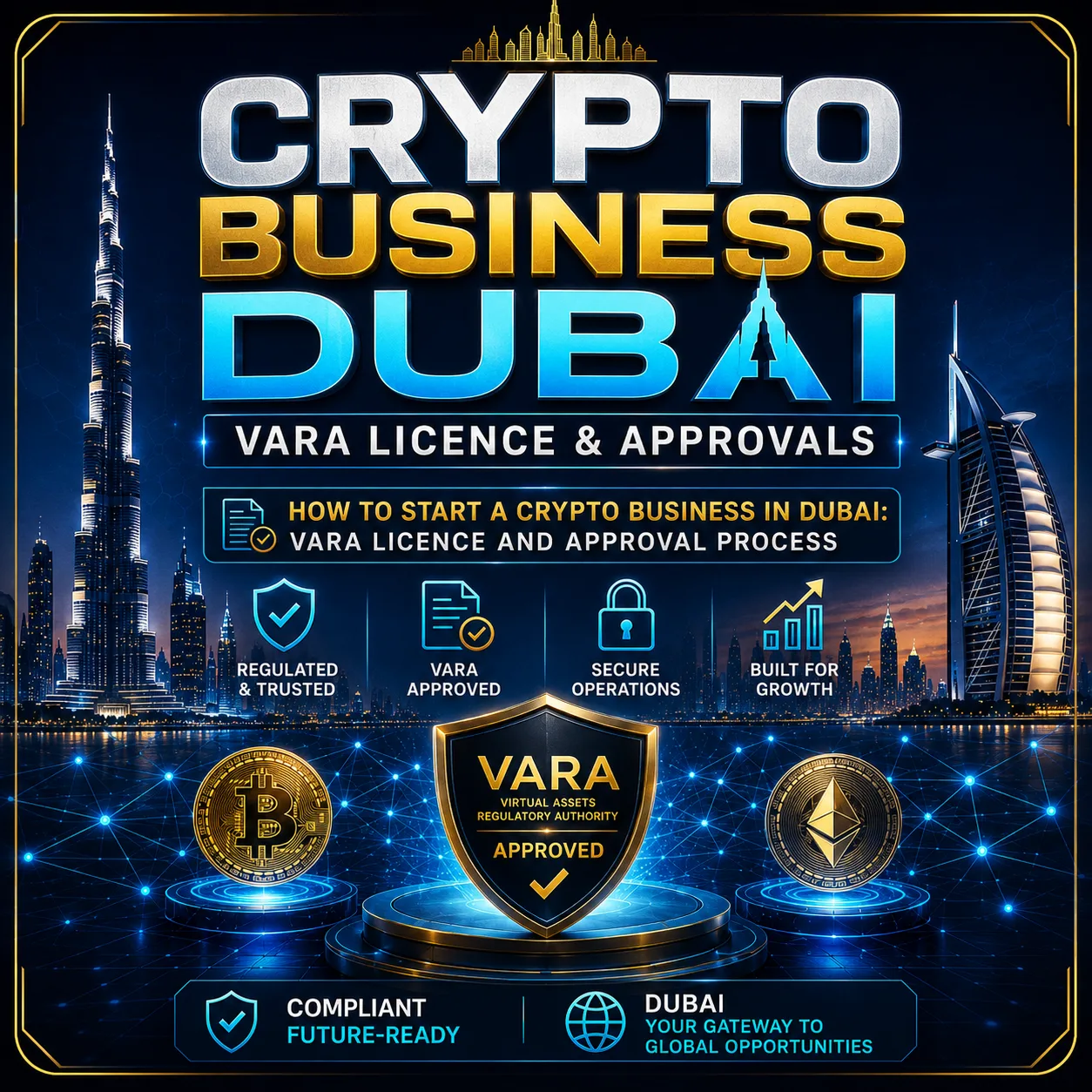 How to Start a Crypto Business in Dubai: VARA Licence and Approval Process