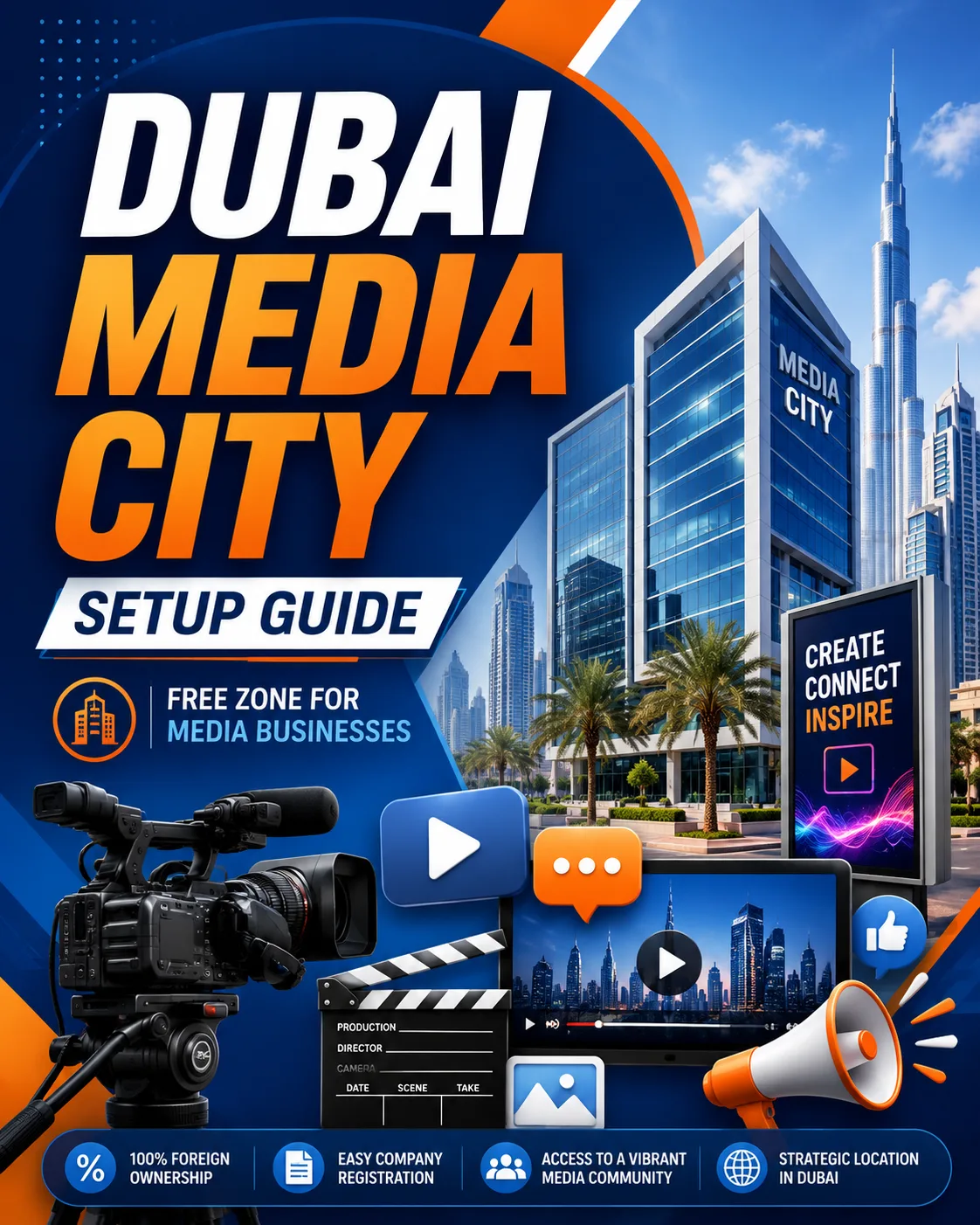 Dubai Media City Company Setup: Licence Types, Costs and Application Process