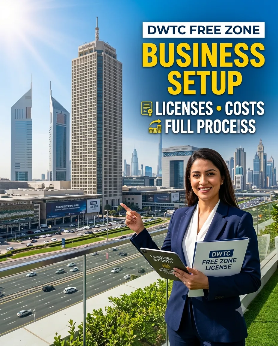DWTC Free Zone Business Setup: Licenses, Costs, and the Full Process