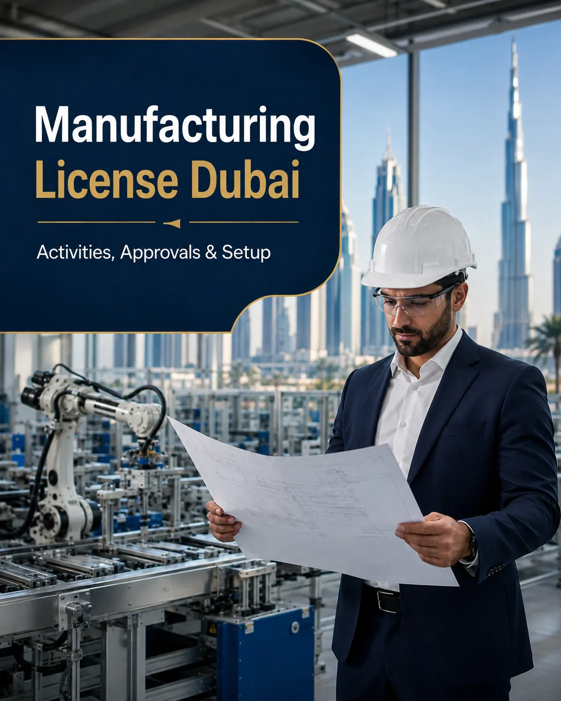 Manufacturing License Dubai: Activities, Approvals and Setup Process