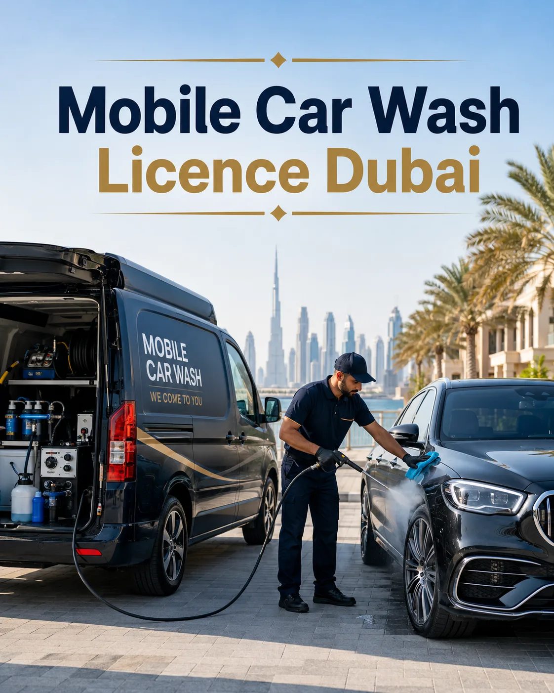 How to Get a Mobile Car Wash Licence in Dubai: Requirements, Approvals and Cost