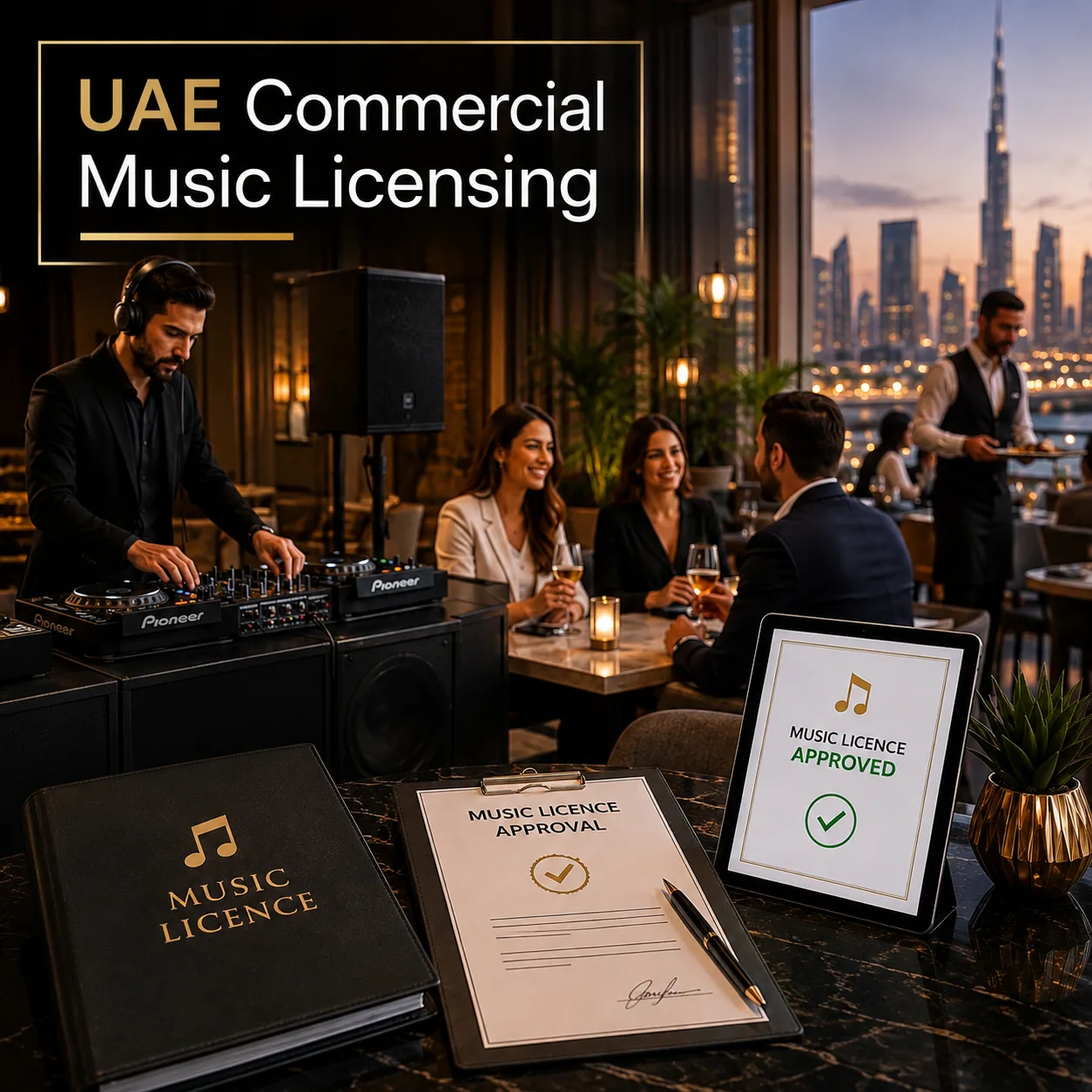 UAE Commercial Music Licensing 2026: New Rules, Fees and Business Compliance Guide