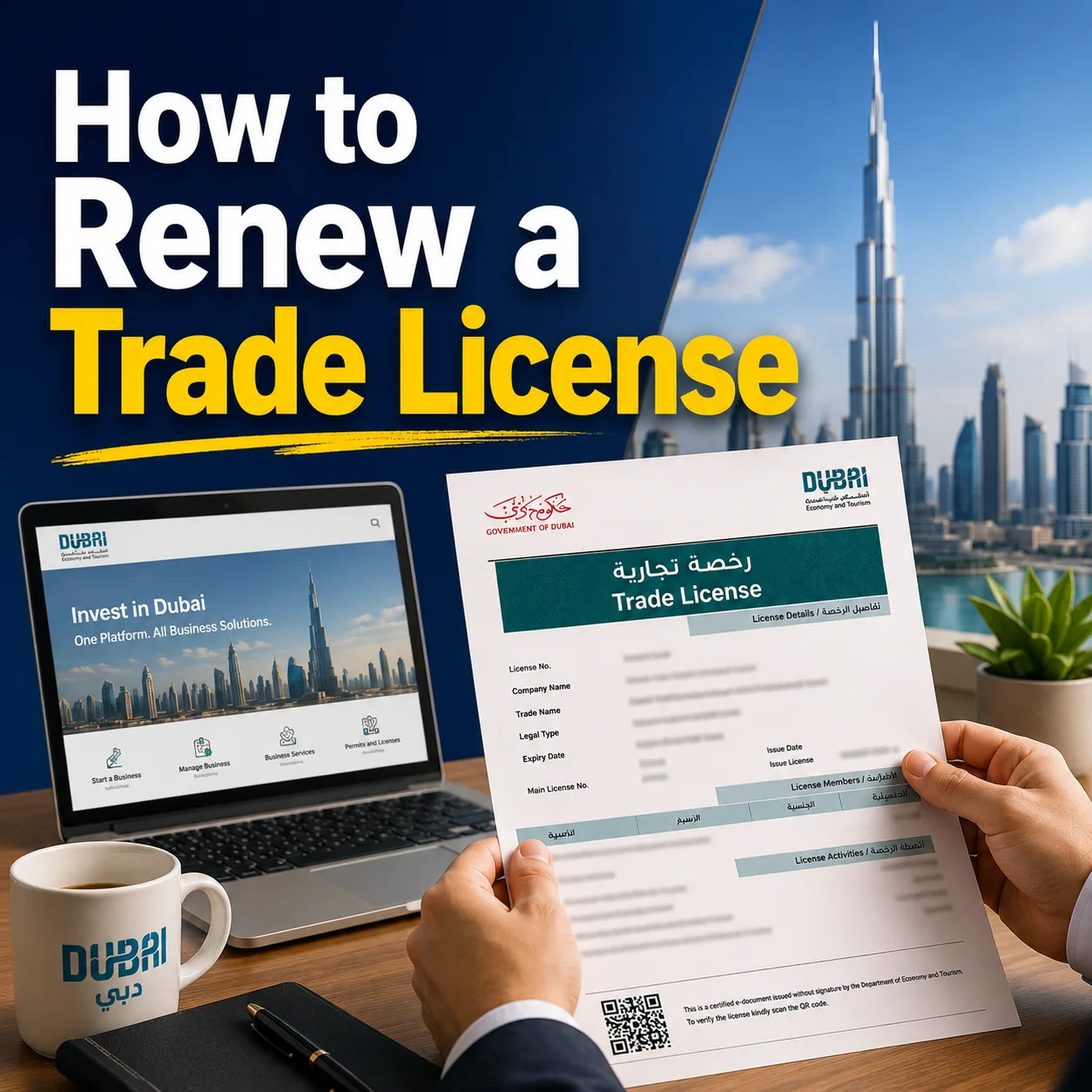 How to Renew a Trade License in Dubai